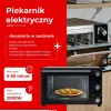 Elektriahi Adler AD 6028 — 60 L, 2000 W, vabalt paigutatav, pöördnupud, rotisserie, max 230°C, must
