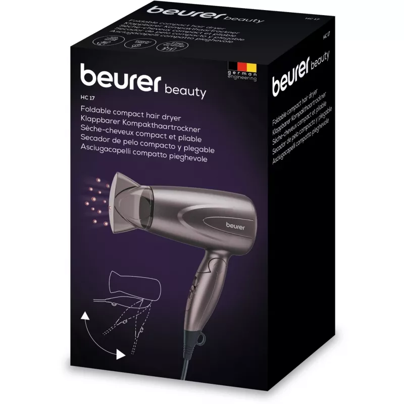Föön Beurer HC 17 reisiföön hall 1000W