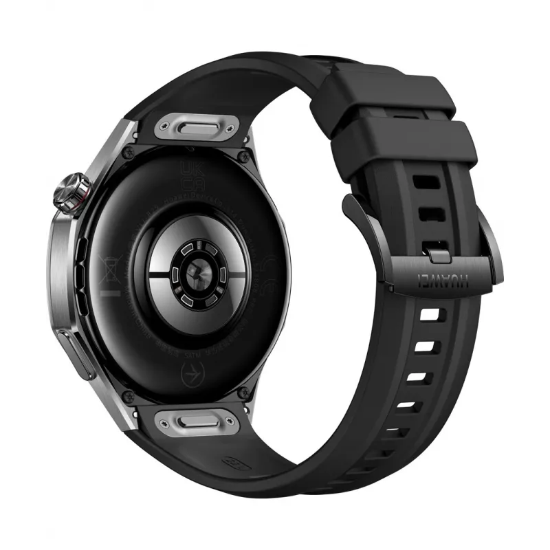 Nutikell HUAWEI WATCH GT5 Pro 46mm — 1,43 tolli AMOLED, GPS, 524 mAh, titaankorpus, must rihm