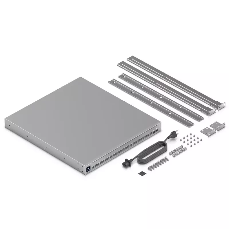 Switch UBIQUITI USW‑Pro‑XG‑24‑PoE 24-port hallatav kommutaator 720W PoE-ga
