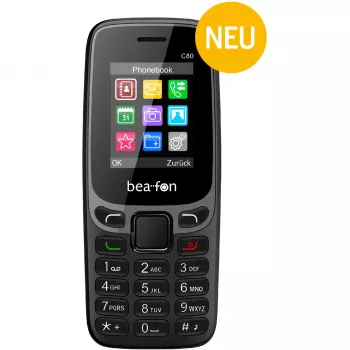 Mobiiltelefon Bea-fon C80, 2,4-tolline ekraan