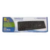 Juhtmega klaviatuur ESPERANZA EK134 täissuuruses 100% USB, must, 1,45 m kaabel