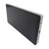 Kahepoolne juhtpaneel Shelly Wall Display X2 WiFi/BLU (hõbedane) + BLU H&T