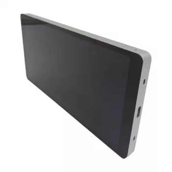 Kahepoolne juhtpaneel Shelly Wall Display X2 WiFi/BLU (hõbedane) + BLU H&T
