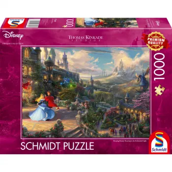 Pusle Schmidt Spiele Thomas Kinkade Studios Disney Dreams Collections Sleeping Beauty 1000 tk