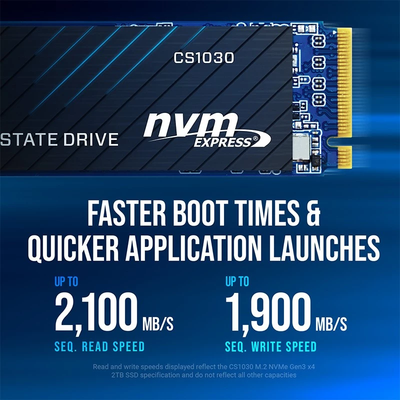 SSD PNY 2TB M.2 PCI Express 3.0 NVMe CS1030
