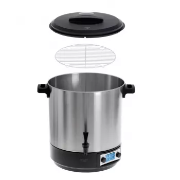 Hoidistamiskatel Adler AD 4496 28L 2600W roostevaba teras must