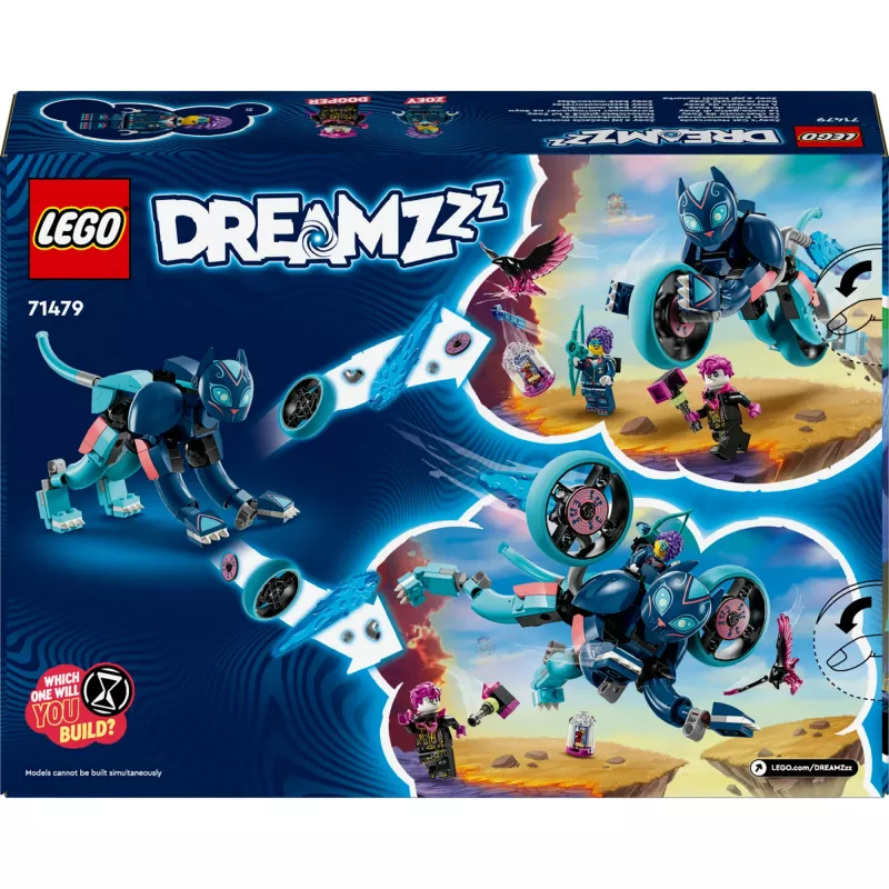 LEGO DREAMZzz Zoey kassi mootorratta ehituskomplekt 71479