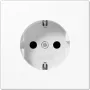 Pistikupesa (Schutzkontakt) Jung LS 990 / LS design LS plus, mudel LS520KIWW, alpi valge