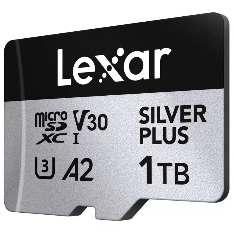 Välkmälu Lexar 1TB UHS-I MicroSDXC SILVER PLUS