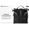 Reisiseljakott Nitecore BP18 — must nailon/polüester, 240×160×470 mm