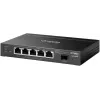 Võrgulüliti TP‑LINK SG2206MP L2 Gigabit Ethernet PoE 5‑port (5x Gigabit, 1x SFP, PoE+ 4 porti, 63W eelarve)