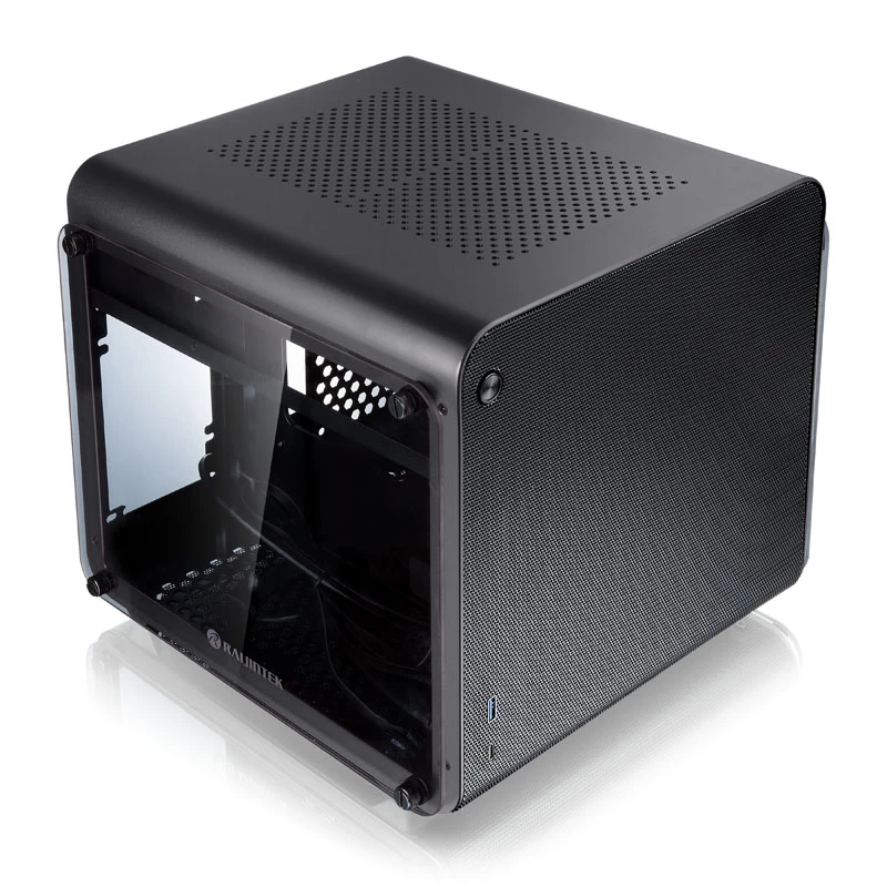 Arvutikorpus Raijintek METIS EVO TG Mini-ITX korpus, must