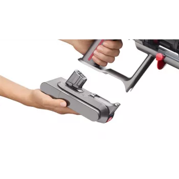 Dyson V12 Submarine 3-in-1 tolmuimeja, aku, märg- ja kuivpuhastus, HEPA, kotita, 0,35 L, nikkel, kollane
