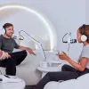 Mikrofoni noolevars RØDE PSA1 Valge — reguleeritav stuudiokinnitus, 840 mm kõrgus, pöördkinnitus, kaablihaldus