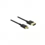 HDMI-kaabel DeLOCK HDMI-A/HDMI Micro-D 1,5 m