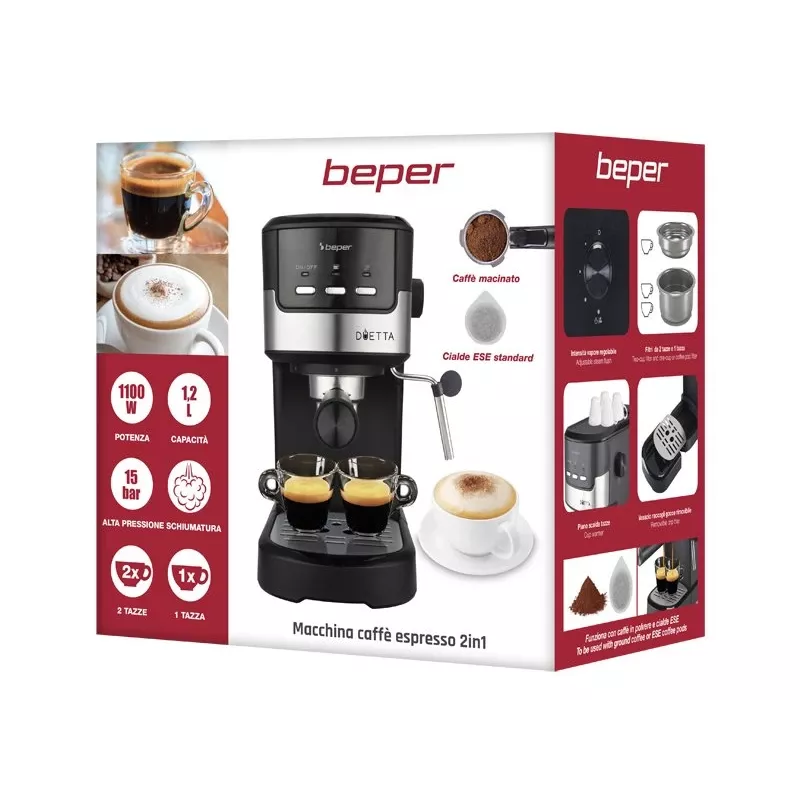 Kohvimasin Beper 1.25L P101CAF100