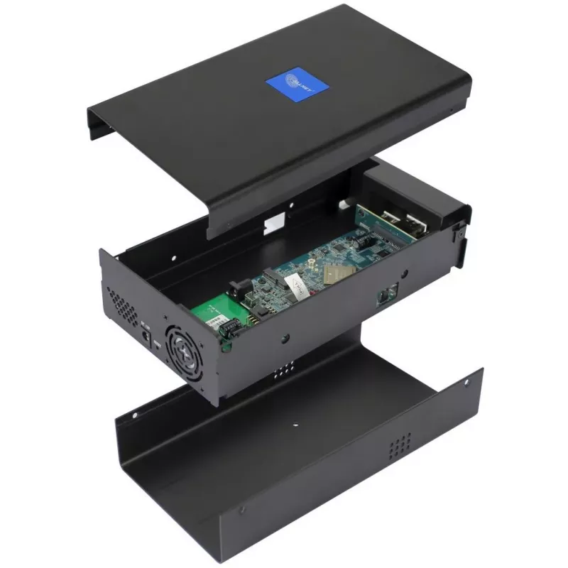 ALLNET ALL2289-4GB NVR Box Networkoptix Serveriga RK3399 4GB 3,5-tollisele HDD/SSD-le