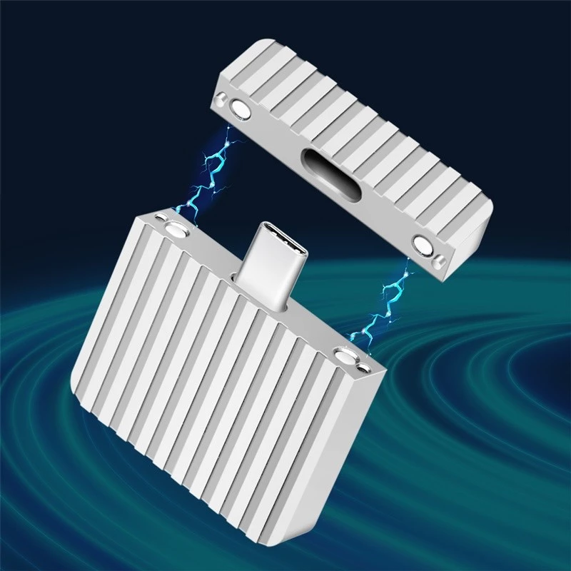 Väga väike USB3.2 Gen2x1 SSD korpus USB-C NVM
