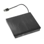DVD-ROM väline optiline seade IBOX IED02, USB 3.2 Gen 1, DVD-ROM (8x) / CD-ROM (24x), must