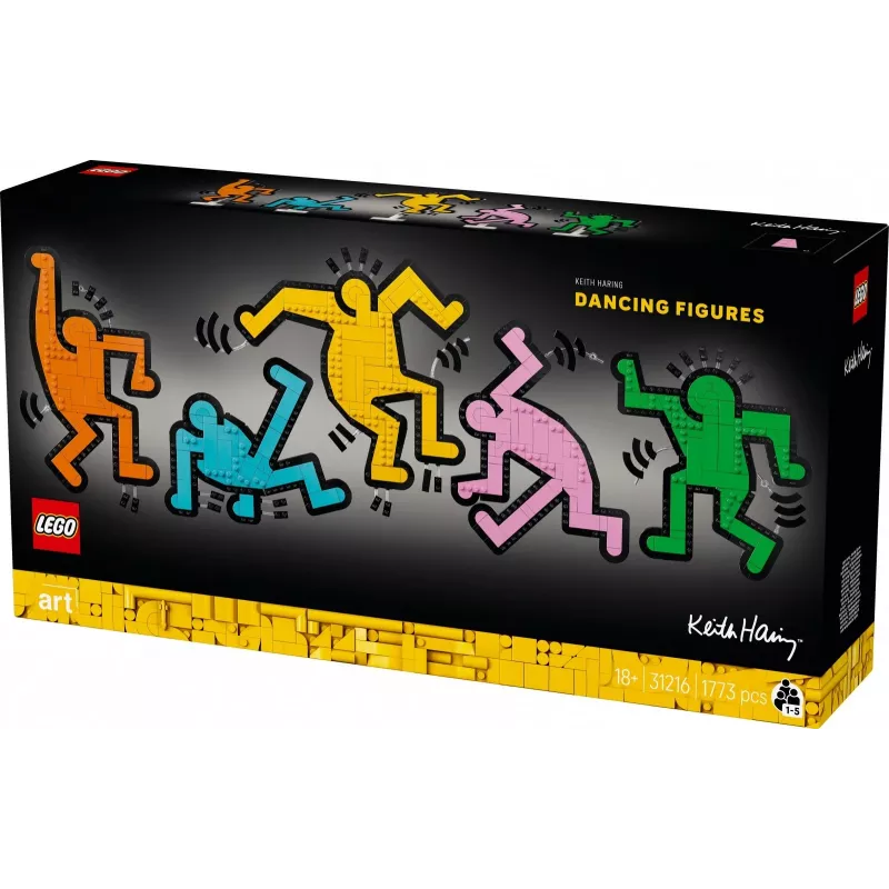 LEGO ART 31216 Keith Haring - Tantsivad kujundid