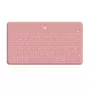 Logitech Keys-To-Go - klaviatuur - Bluetooth - QWERTY - hispaania - roosakas - Apple iPad/iPhone/TV jaoks