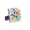 Keystone moodul Alantec MB005-1 lame roostevabast terasest RJ-45, emane, Cat6a, AWG 22/24