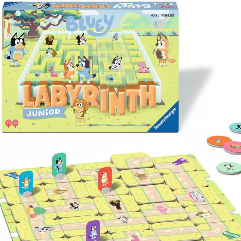 Bluey Junior Labyrinth, lauamäng
