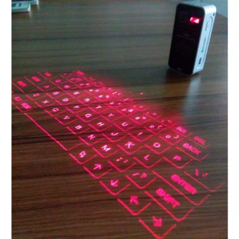 Laserprojektsioonklaviatuur Doy mudel kompaktne kaasaskantav virtuaalklaviatuur Bluetooth
