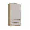 MALWA SS-90 wardrobe artisan tamm/kašmiir