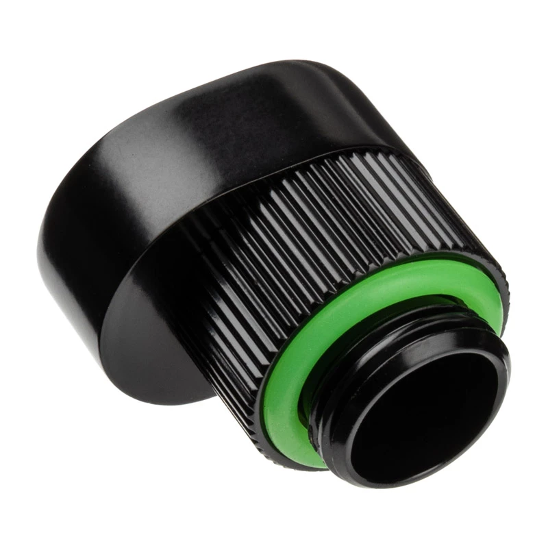 Pikenduse nihe (2 tk) BitsPower BPTA-PAM-GB — must, nurga all olevad PC veejahutusliitmikud