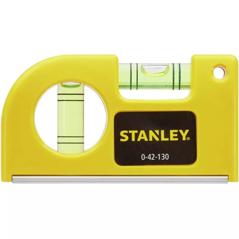 Stanley by Must & Decker 0-42-130 Taschenwasserwaage 8.7 cm 2 mm/m