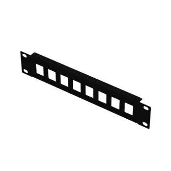 Lanview 1U 10 PATCH PANEL FOR KEYSTONE - 8-PORDIGA TÜHI - Patch-Paneel - KEYSTONE - 8-PORDIGA TÜHI (LKS675BL)