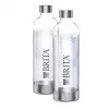 Gaseerimispudel BRITA 1043722 — roostevaba teras, 1 L, läbipaistev, 2 tk pakend