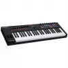 M-Audio Oxygen Pro 49 MIDI klaviatuurkontroller — 49 klahvi, 16 padja, 9 faderit, OLED-ekraan, USB, MIDI-väljund