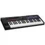 M-Audio Oxygen Pro 49 MIDI klaviatuurkontroller — 49 klahvi, 16 padja, 9 faderit, OLED-ekraan, USB, MIDI-väljund