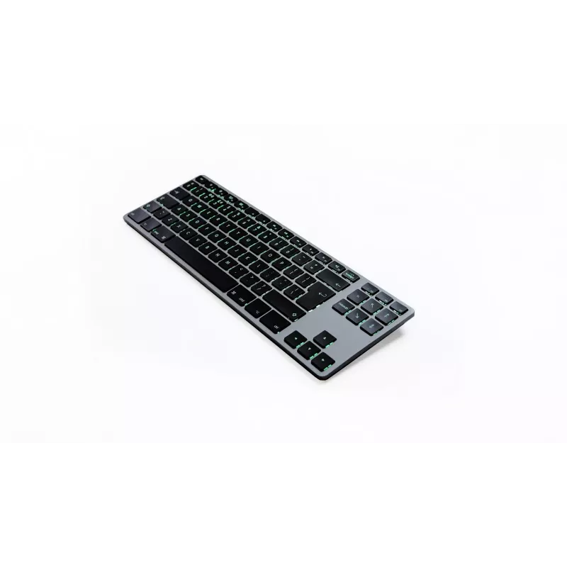 Klaviatuur alumiinium Mac Tenkeyless RGB Space Gray