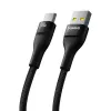 Baseus Flash 2 USB A to USB C kiirlaadimiskaabel 2 m 100 W Must
