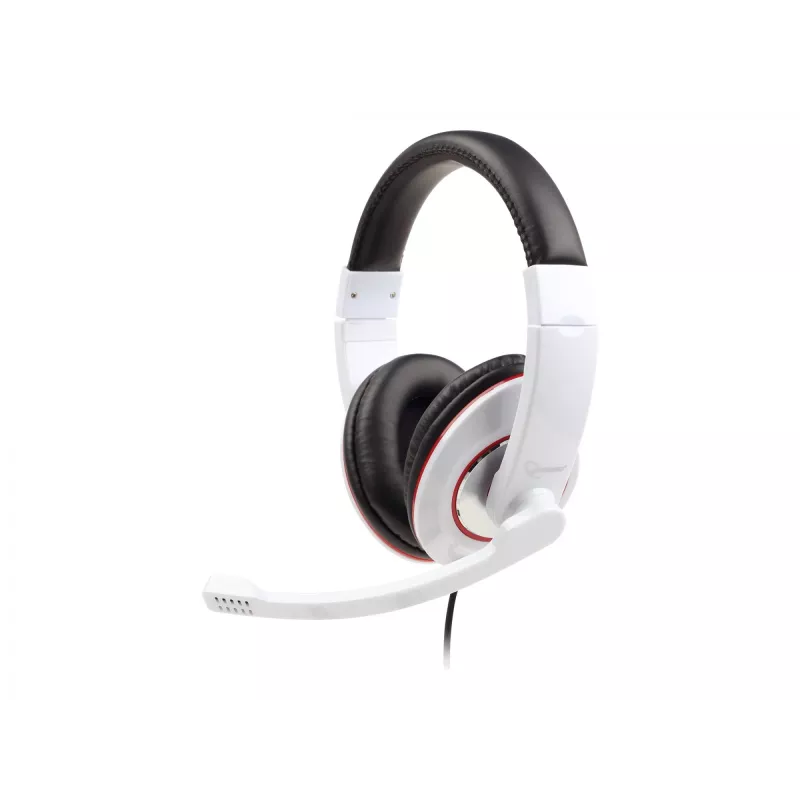 Peakomplekt Stereo WHITE/MHS-001-GW Gembird