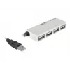 USB-jaotur DeLOCK 87445 4-pordiline väline 480 Mbit/s valge