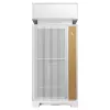 Lauaarvuti korpus DeepCool CL6600 WH — valge, toetab ATX/PS2/SFX/SFX-L toiteplokke, 140 mm ees, 120/140 mm üleval/taga, 2,5-tollised ja 3,5-tollised kettad