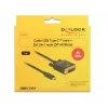 USB-C DVI-adapter DeLOCK 1 m 85320