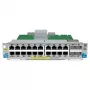 HPE - laiendusmoodul - Gigabit Ethernet (PoE+) x 20 + 10 Gigabit SFP+ x 2 + 2 x SFP+