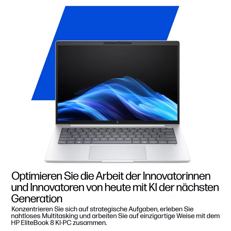 HP EliteBook 8 G1i CU5 226V/16GB/512SSD/W11 Pro 3-aastane garantii (DE) - klaviatuuri paigutus võib olla saksa