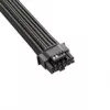 CableMod Basics Universal 12V 2x6 kaabel, 90° pistik, 16-kontaktiline 16-kontaktiliseks - must, 60 cm, vers. A