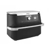 Ninja AF500EU fritüür Double 10,4 L eraldiseisev 2470 W kuumaõhufritüür must, roostevaba teras