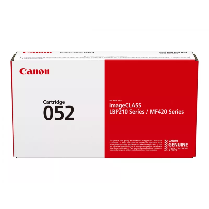 Tonerikassett Canon 052 Originaal Must 2100 lehekülge