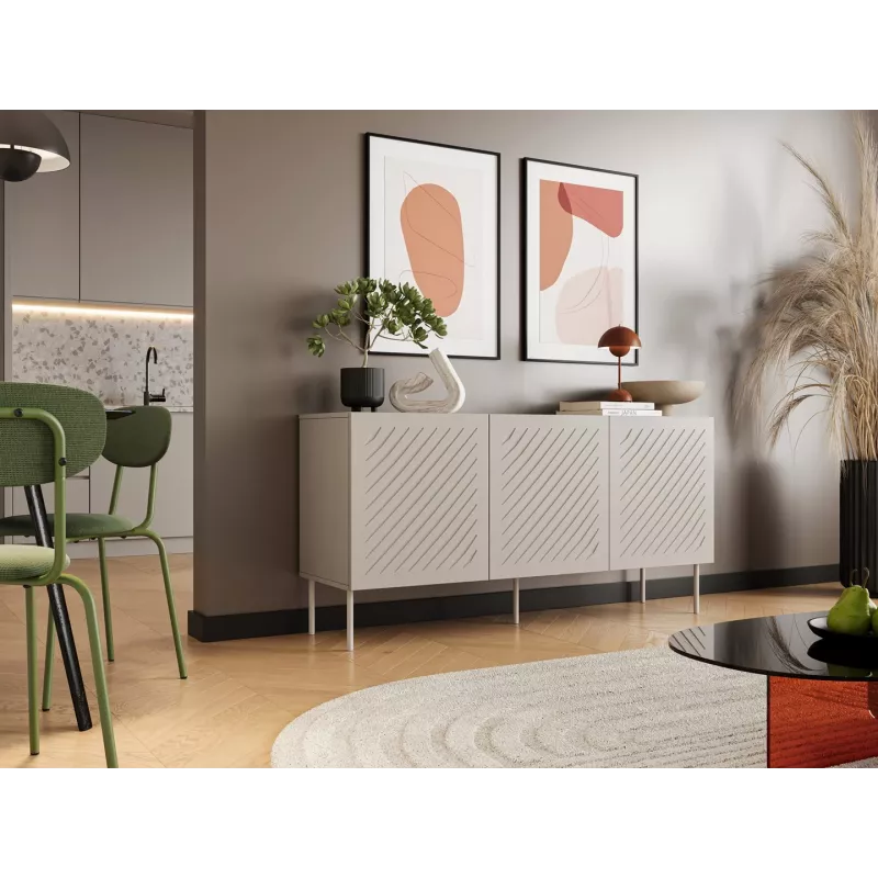 Cama SIENA kummut 150,5x40x75 matt kašmiir