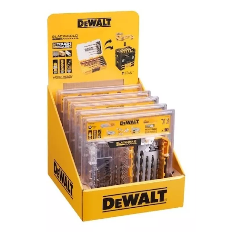 Metallipuuride komplekt DeWalt DT20620-QZ 10 tk HEX 1/4