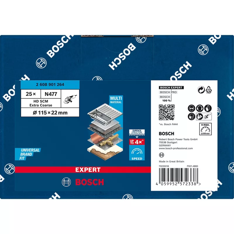 Lõike-/lihvketas Bosch EXPERT SCM 2608901264 eriti jäme 115 mm